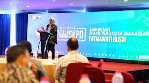 
 Hadiri Forum Lintas SKPD Kota Makassar, Ibu Wakil Walikota Makassar Minta Selaraskan Program dan Pendanaan