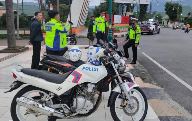 
 Dua Hari Pelaksanaan Puasa 2022, Sat. Lantas Polres Palopo Sudah Mengamankan 21 Unit Sepeda Motor Ditengarai Balap Liar