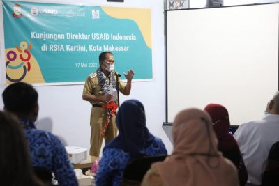 
 Tekan Angka Kematian Ibu dan Bayi, Wali Kota Makassar Gandeng Direktur USAID Indonesia