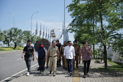 
 Wali Kota Makassar, Moh. Ramdhan ‘Danny’ Pomanto Meninjau Langsung Kesiapan Lokasi F8