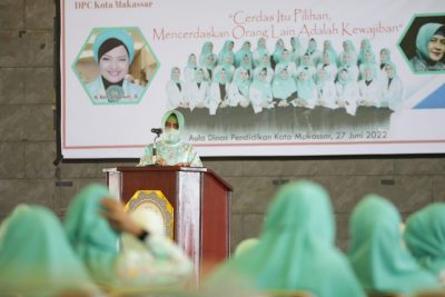 
 Indira Jusuf Ismail Ajak KICI Makassar Tingkatkan Capacity Building Mencerdaskan Keluarga dan Bangsa